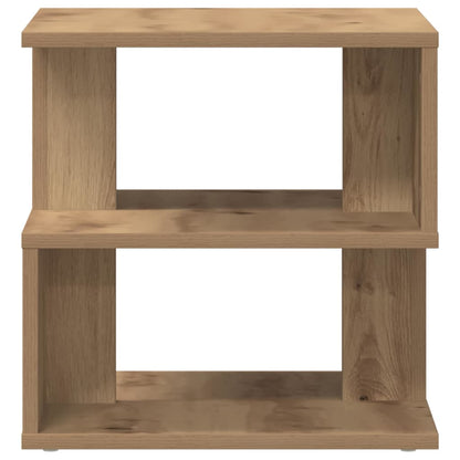 vidaXL Side Table Artisan Oak 40 x 40 x 40 cm Engineered Wood
