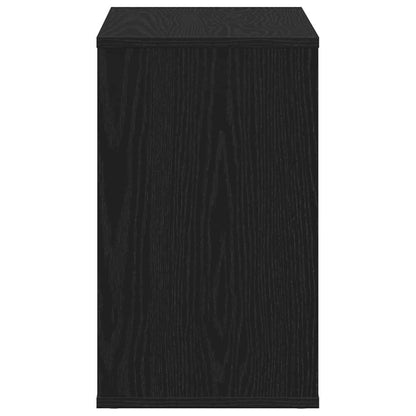 vidaXL Sideboard Black Oak 60 x 30 x 50 cm Engineered Wood