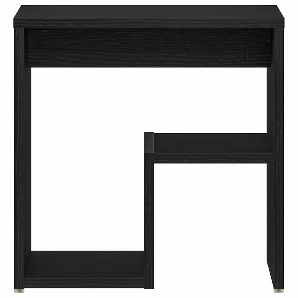 vidaXL Bedside Cabinet Black Oak 40 x 30 x 40 cm Engineered Wood