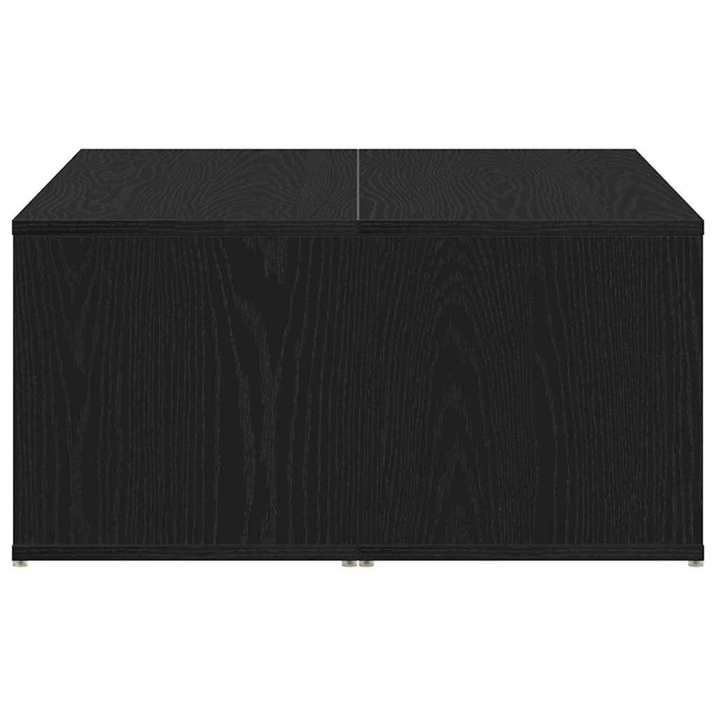 vidaXL Coffee Table Black Oak 90 x 67 x 33 cm Engineered Wood
