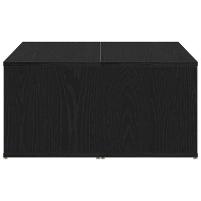 vidaXL Coffee Table Black Oak 90 x 67 x 33 cm Engineered Wood