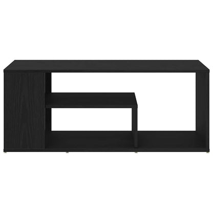vidaXL Coffee Table Black Oak 100 x 50 x 40 cm Engineered Wood