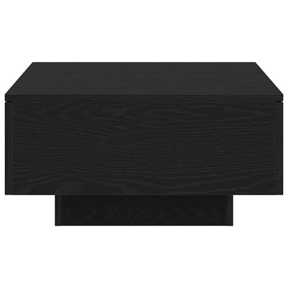 vidaXL Coffee Table Black Oak 90 x 60 x 31 cm Engineered Wood