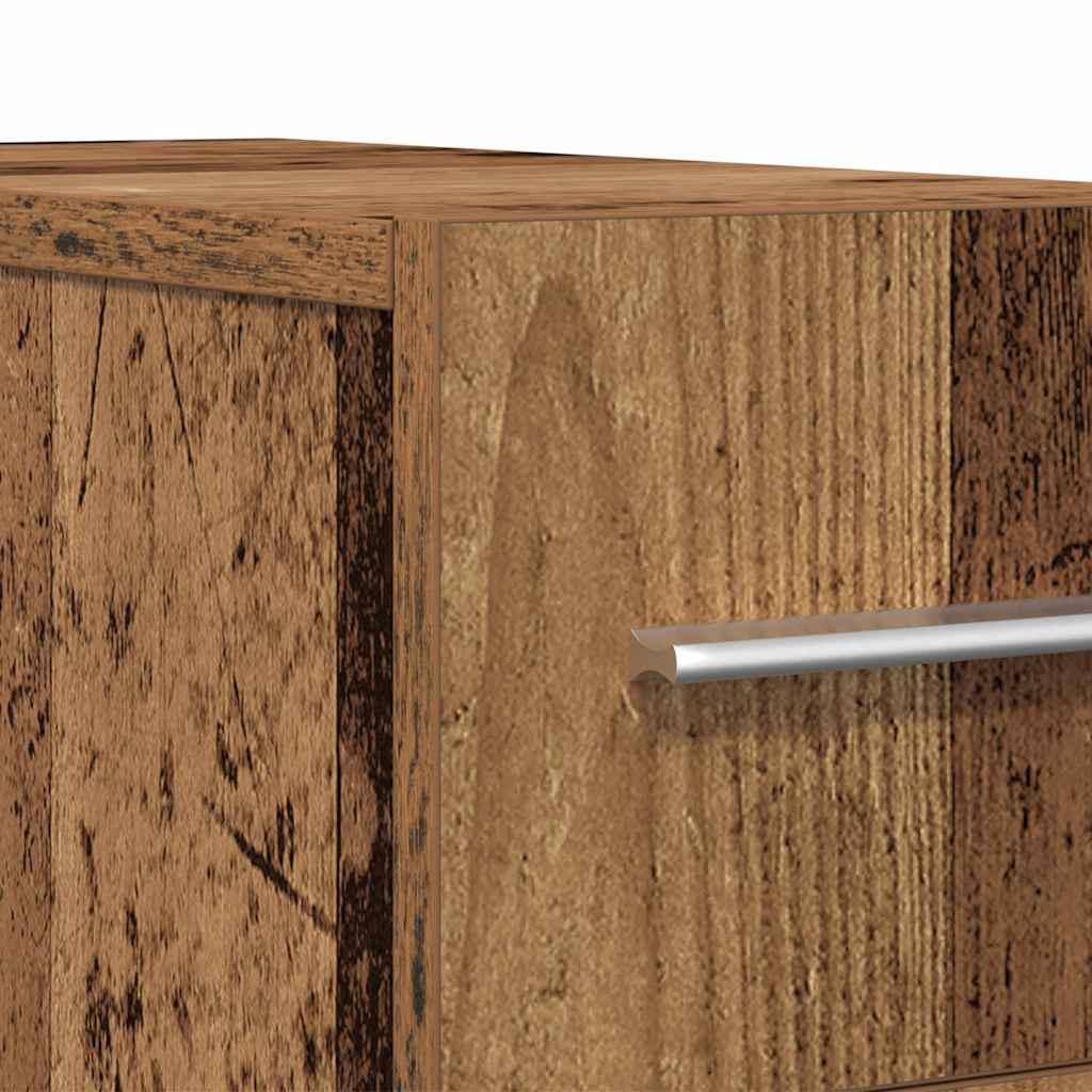vidaXL Apothecary Cabinet Old wood 20 x 45.5 x 60 cm Engineered Wood