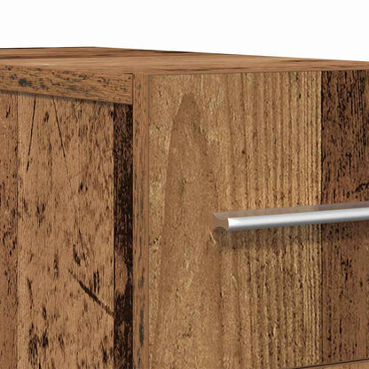 vidaXL Apothecary Cabinet Old wood 20 x 45.5 x 60 cm Engineered Wood