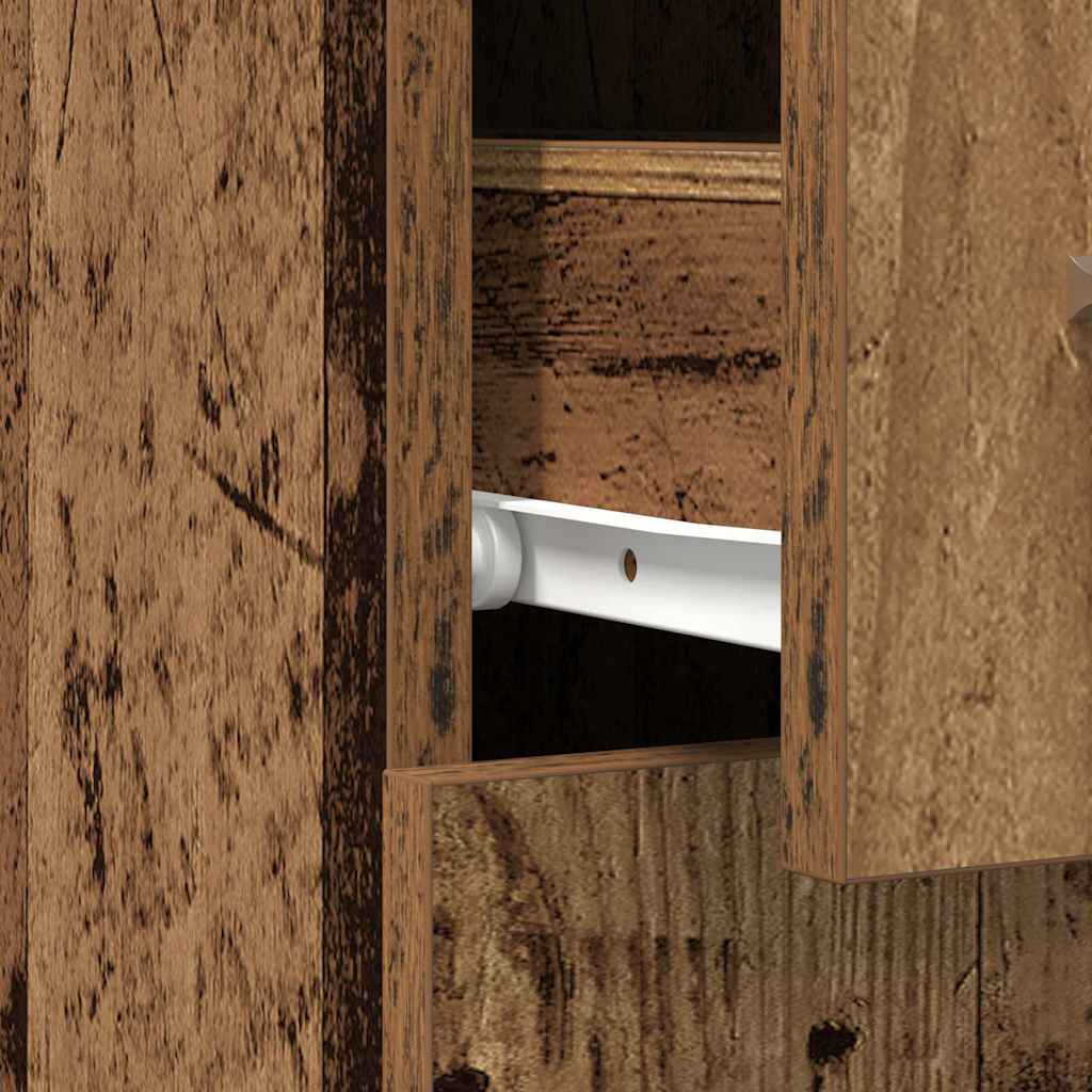 vidaXL Apothecary Cabinet Old wood 20 x 45.5 x 60 cm Engineered Wood