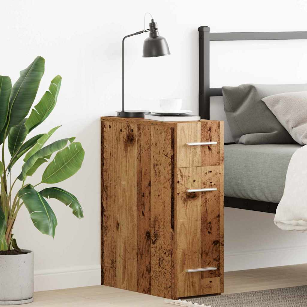 vidaXL Apothecary Cabinet Old wood 20 x 45.5 x 60 cm Engineered Wood