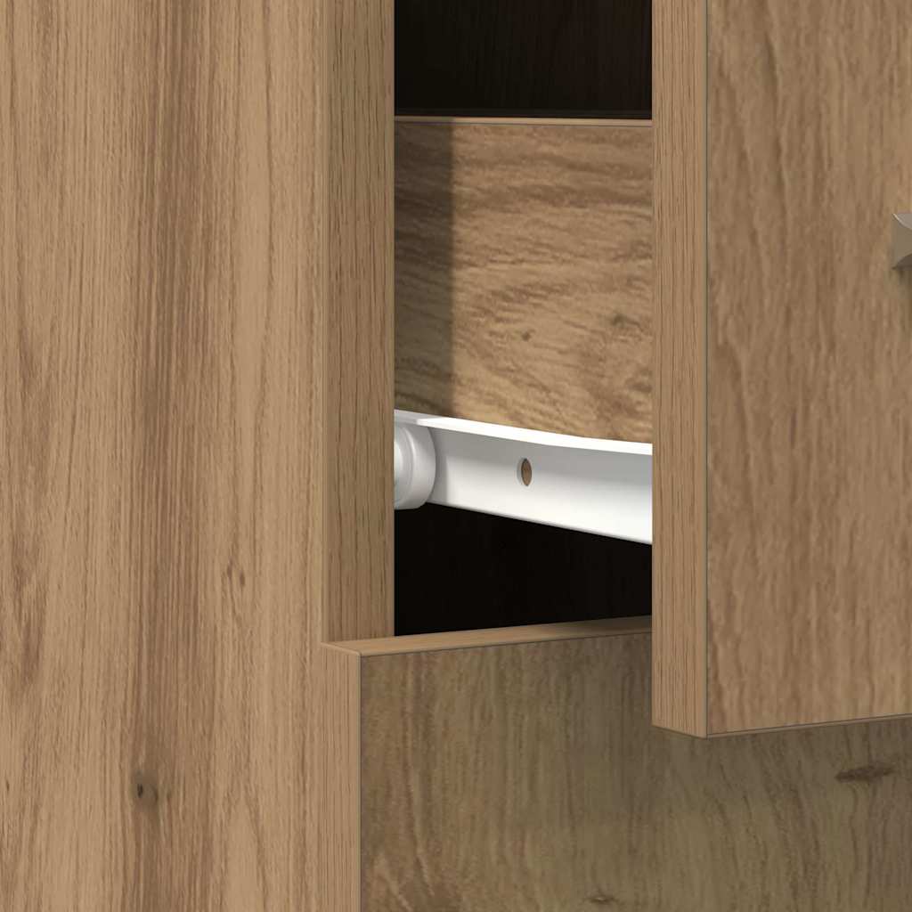 vidaXL Apothecary Cabinet 20 x 45.5 x 60 cm Engineered Wood