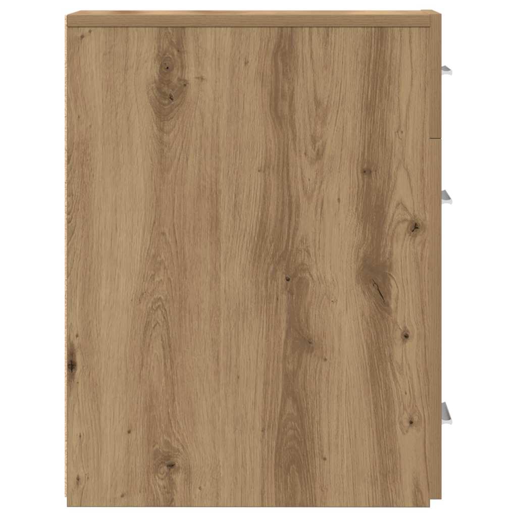vidaXL Apothecary Cabinet Artisan oak 20 x 45.5 x 60 cm