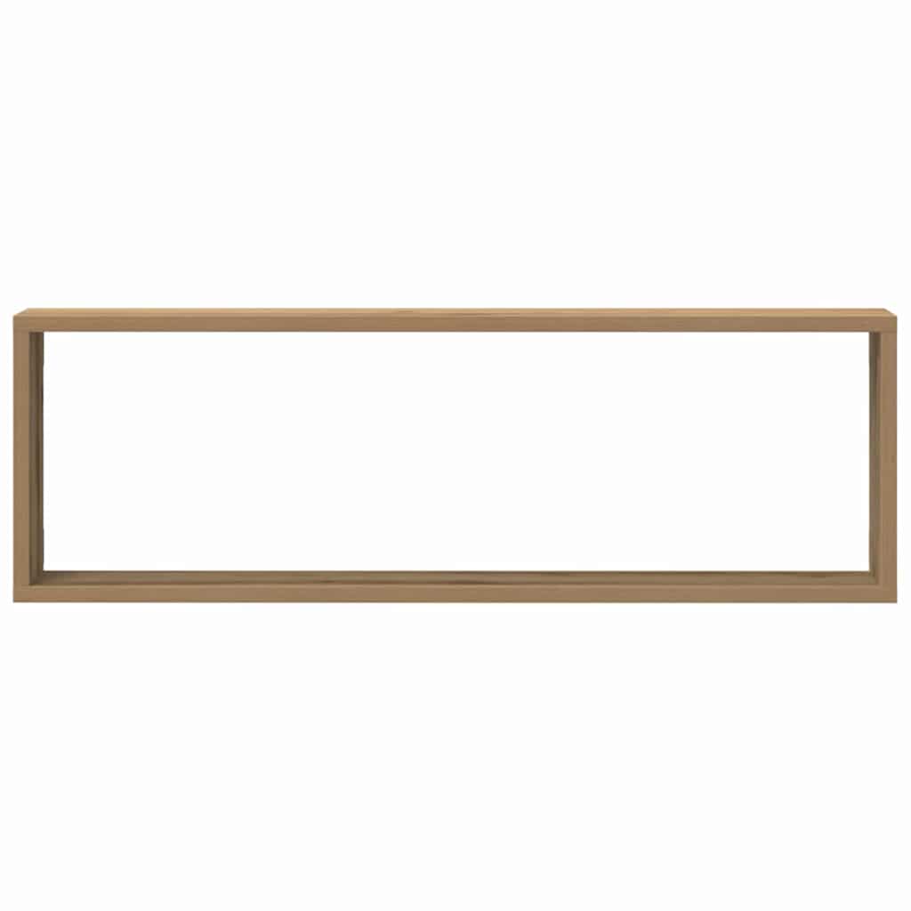 vidaXL Wall Shelves 4 pcs Artisian Oak 80 x 15 x 26 cm Engineered Wood