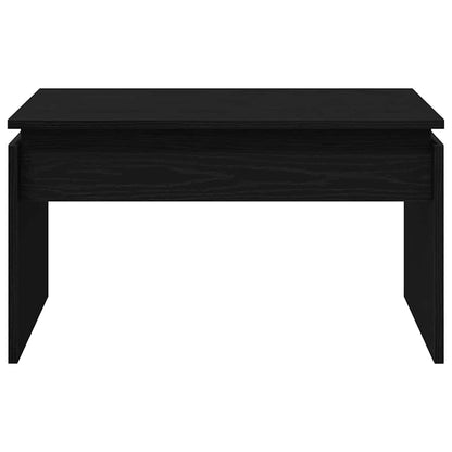 vidaXL Coffee Table Black Oak 68 x 50 x 38 cm Engineered Wood