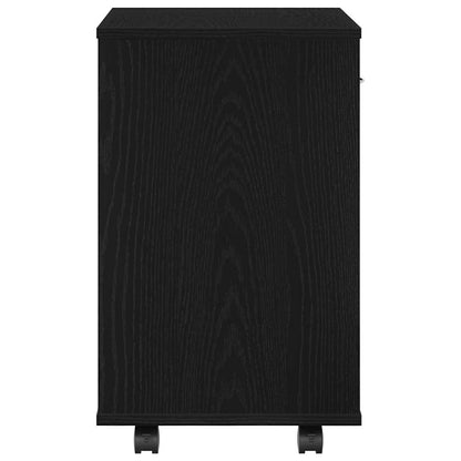 vidaXL Storage Cabinet Black Oak 46 x 36 x 59 cm Engineered Wood