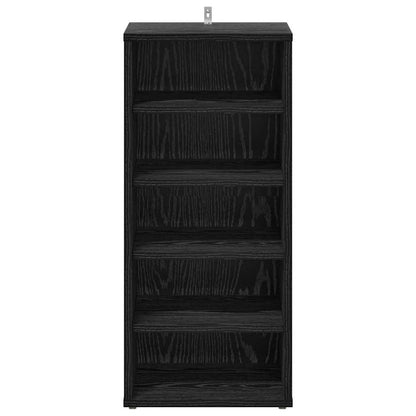 vidaXL Shoe Cabinet 2 pcs 32 x 35 x 70 cm Engineered Wood Black Oak