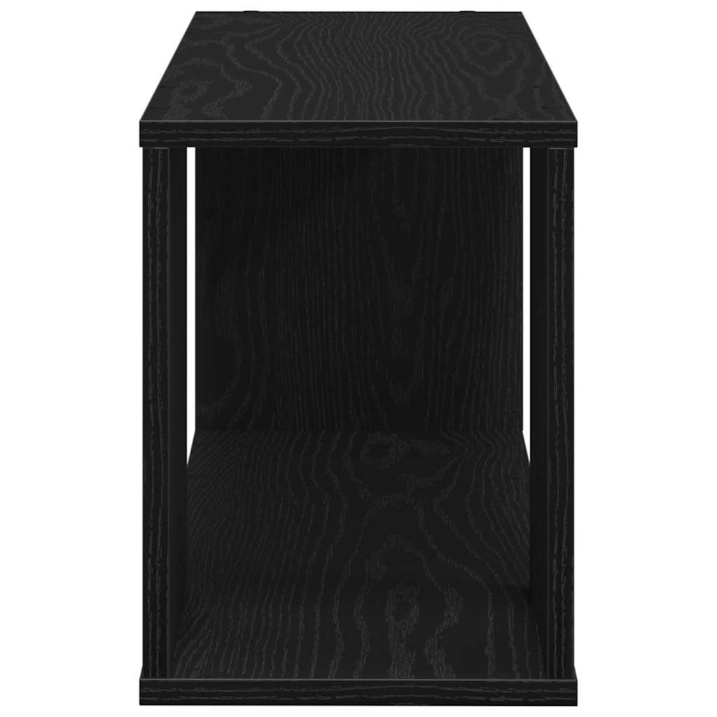 vidaXL TV Cabinet Set Black Oak 80 x 24 x 32 cm Engineered Wood