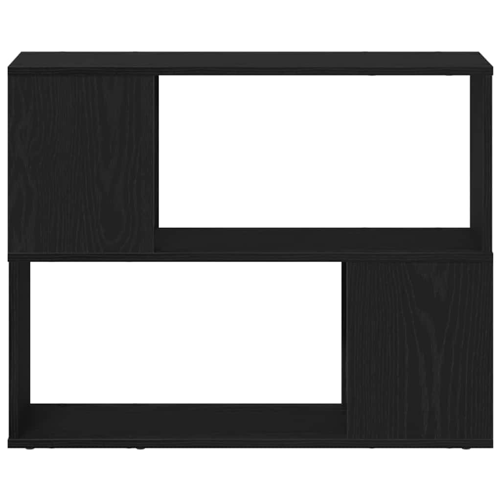 vidaXL TV Cabinet Set Black Oak 80 x 24 x 63 cm Engineered Wood