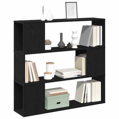 vidaXL TV Cabinet Set Black Oak 100 x 24 x 94 cm Engineered Wood
