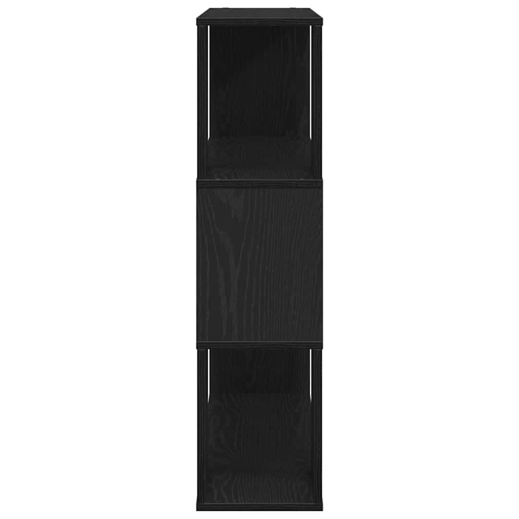 vidaXL TV Cabinet Set Black Oak 100 x 24 x 94 cm Engineered Wood