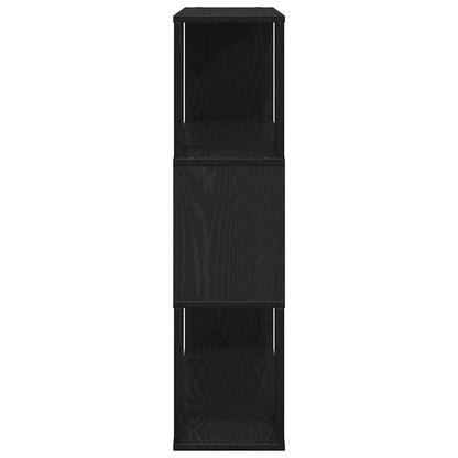 vidaXL TV Cabinet Set Black Oak 100 x 24 x 94 cm Engineered Wood