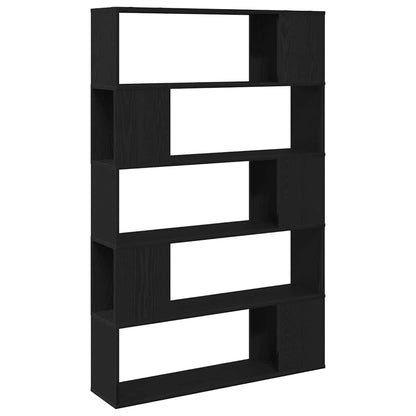 vidaXL TV Cabinet Set Black Oak 100 x 24 x 155 cm Engineered Wood