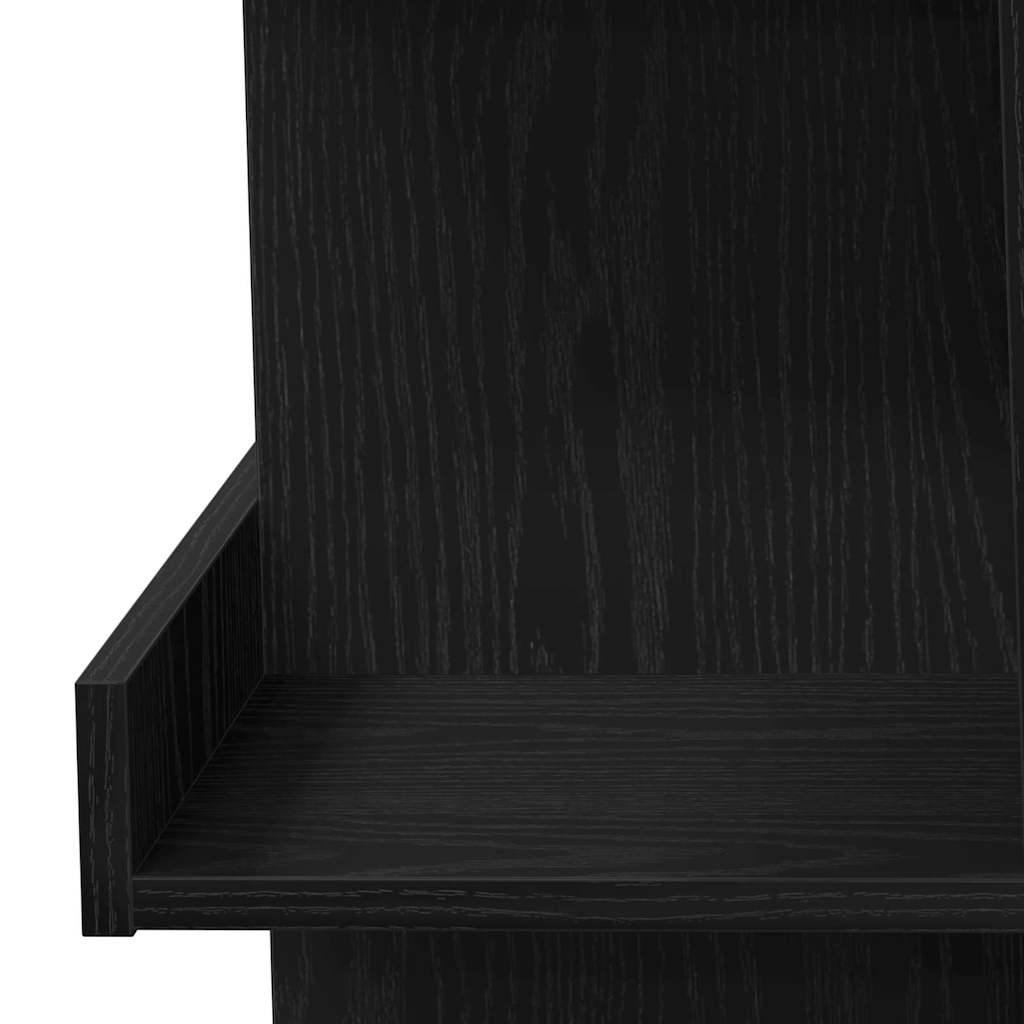vidaXL Bar Table 100 x 48 x 101.5 cm Engineered Wood Black Oak