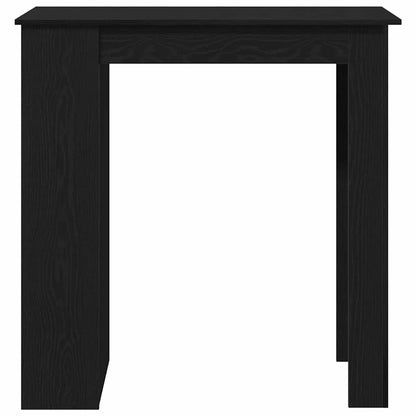 vidaXL Bar Table 102 x 50 x 103.5 cm Engineered Wood Black Oak