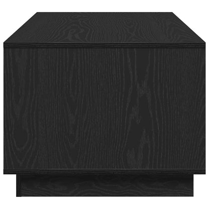 vidaXL Coffee Table Black Oak 102 x 55 x 43 cm Engineered Wood