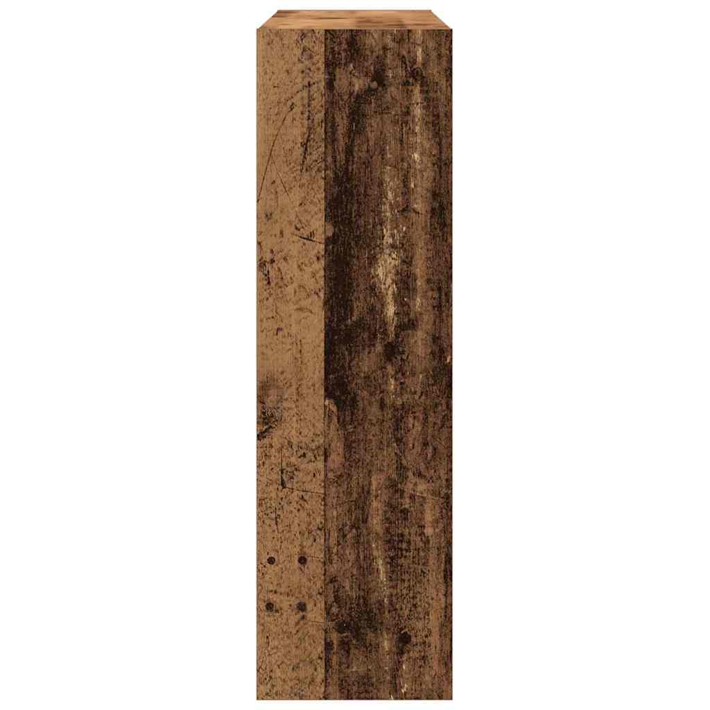 vidaXL Book Cabinet Old wood 100 x 30 x 103 cm Engineered Wood