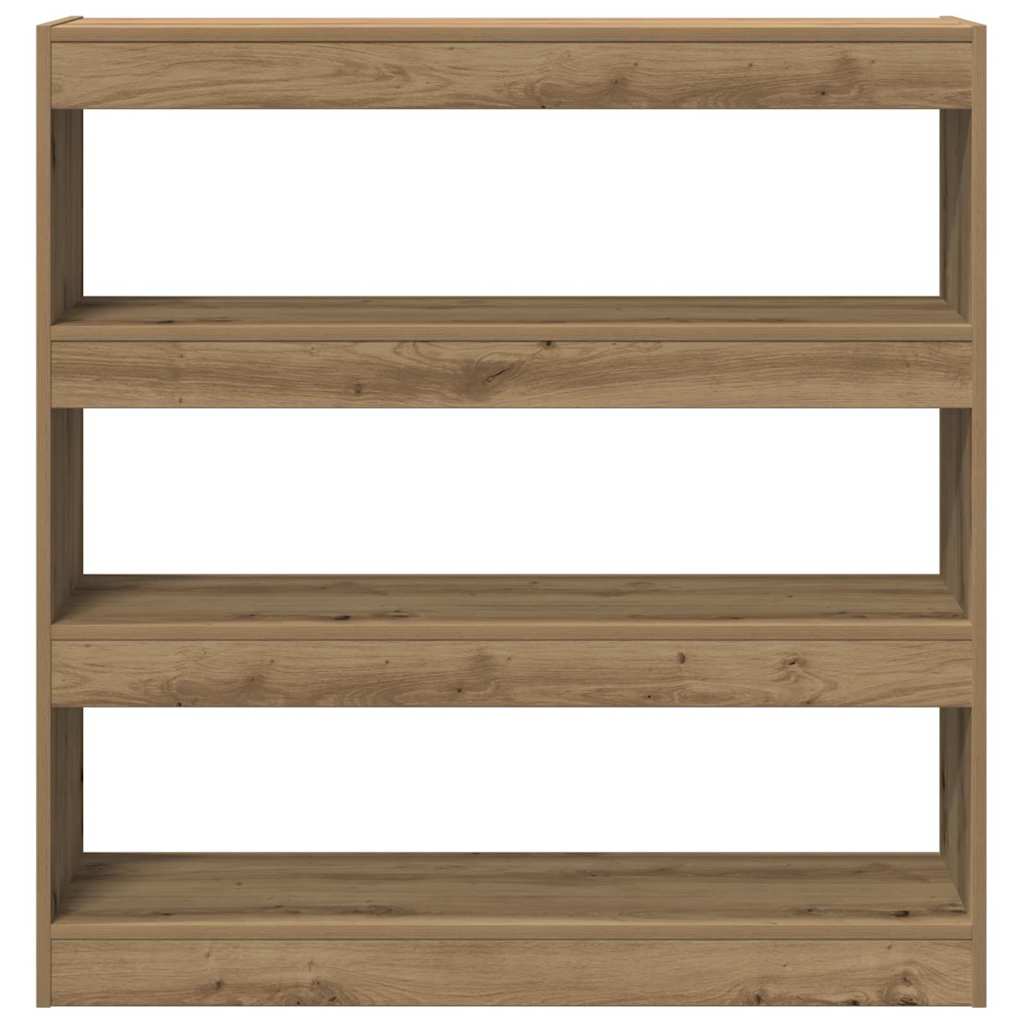 vidaXL Book Cabinet 3-Tier 100 x 30 x 103 cm Engineered Wood