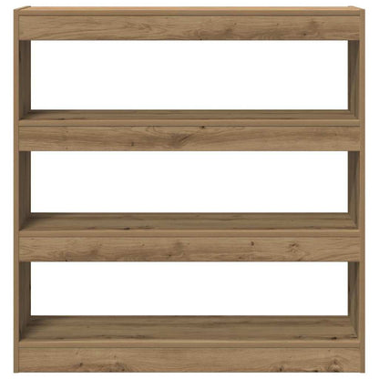 vidaXL Book Cabinet 3-Tier 100 x 30 x 103 cm Engineered Wood