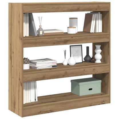 vidaXL Book Cabinet 3-Tier 100 x 30 x 103 cm Engineered Wood