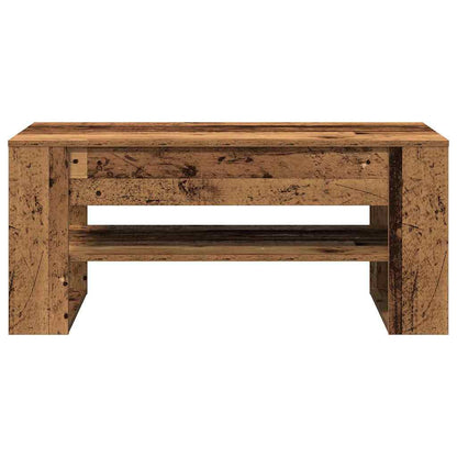 vidaXL Coffee Table Old Wood 102 x 55 x 45 cm Engineered Wood