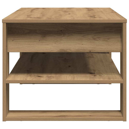 vidaXL Coffee Table Artisan Oak 102 x 55 x 45 cm Engineered Wood