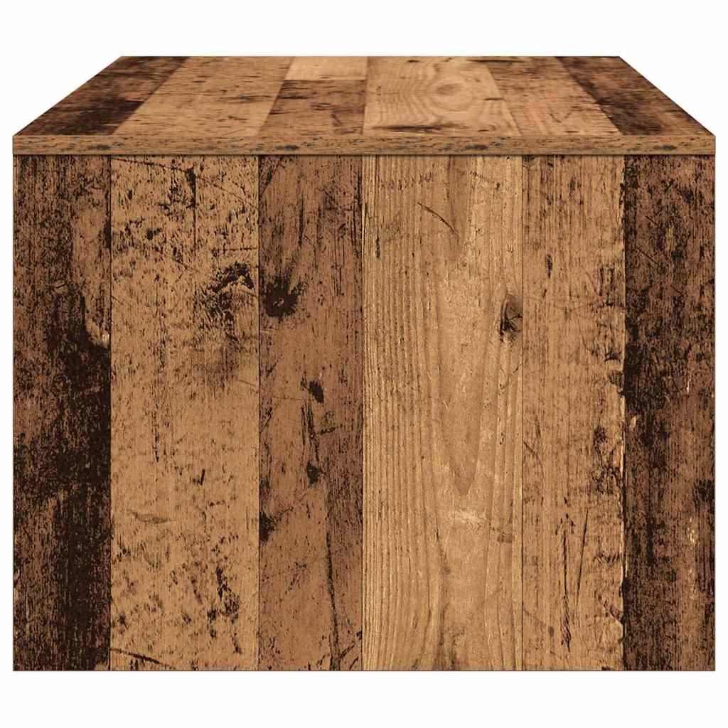 vidaXL Coffee Table Old Wood 102 x 55 x 43.5 cm Engineered Wood