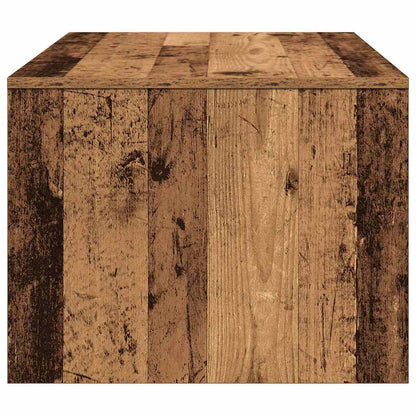 vidaXL Coffee Table Old Wood 102 x 55 x 43.5 cm Engineered Wood