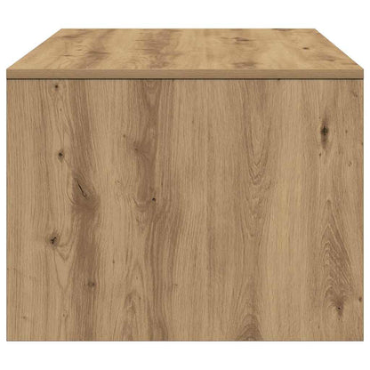 vidaXL Coffee Table Artisan Oak 102 x 55 x 43.5 cm Engineered Wood