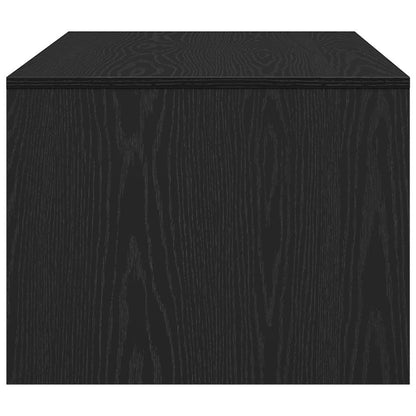 vidaXL Coffee Table Black Oak 102 x 55 x 43.5 cm Engineered Wood