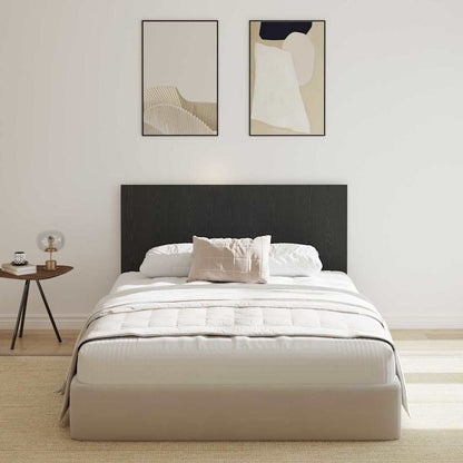 vidaXL Bed Headboard Black Oak Engineered Wood