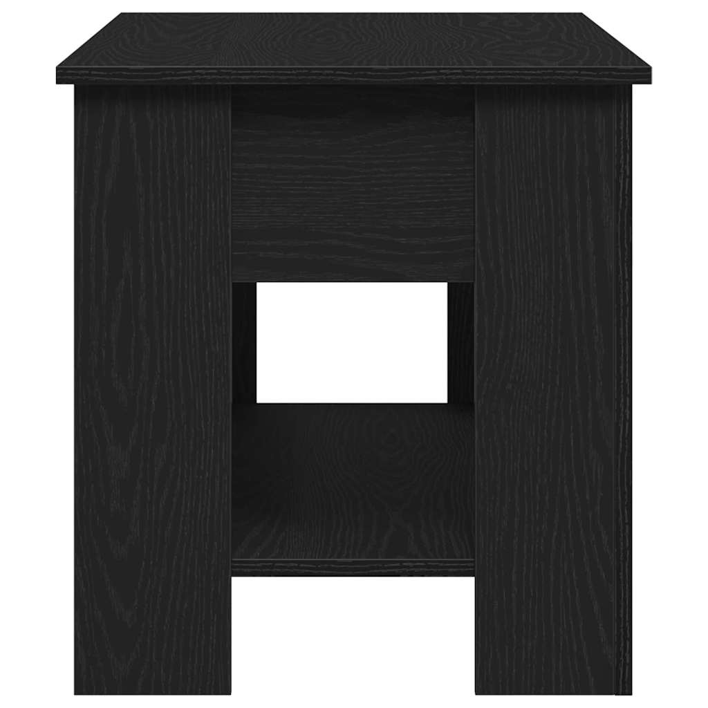 vidaXL Coffee Table Black oak 101 x 49 x 52 cm Engineered wood