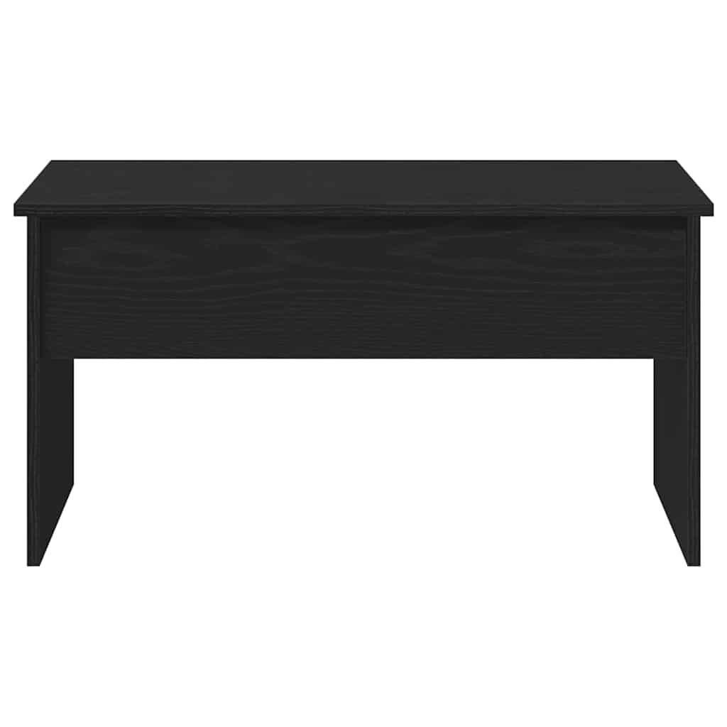 vidaXL Coffee Table Black Oak 80 x 50.5 x 41.5 cm Engineered Wood