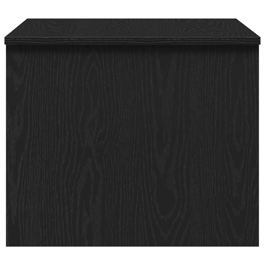 vidaXL Coffee Table Black Oak 80 x 50.5 x 41.5 cm Engineered Wood