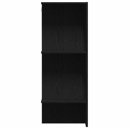 vidaXL Hallway Cabinet Black Oak 97.5 x 37 x 99 cm Engineered Wood