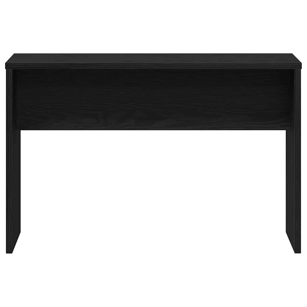 vidaXL Dressing Stool Black oak 70 x 35 x 45 cm Engineered wood