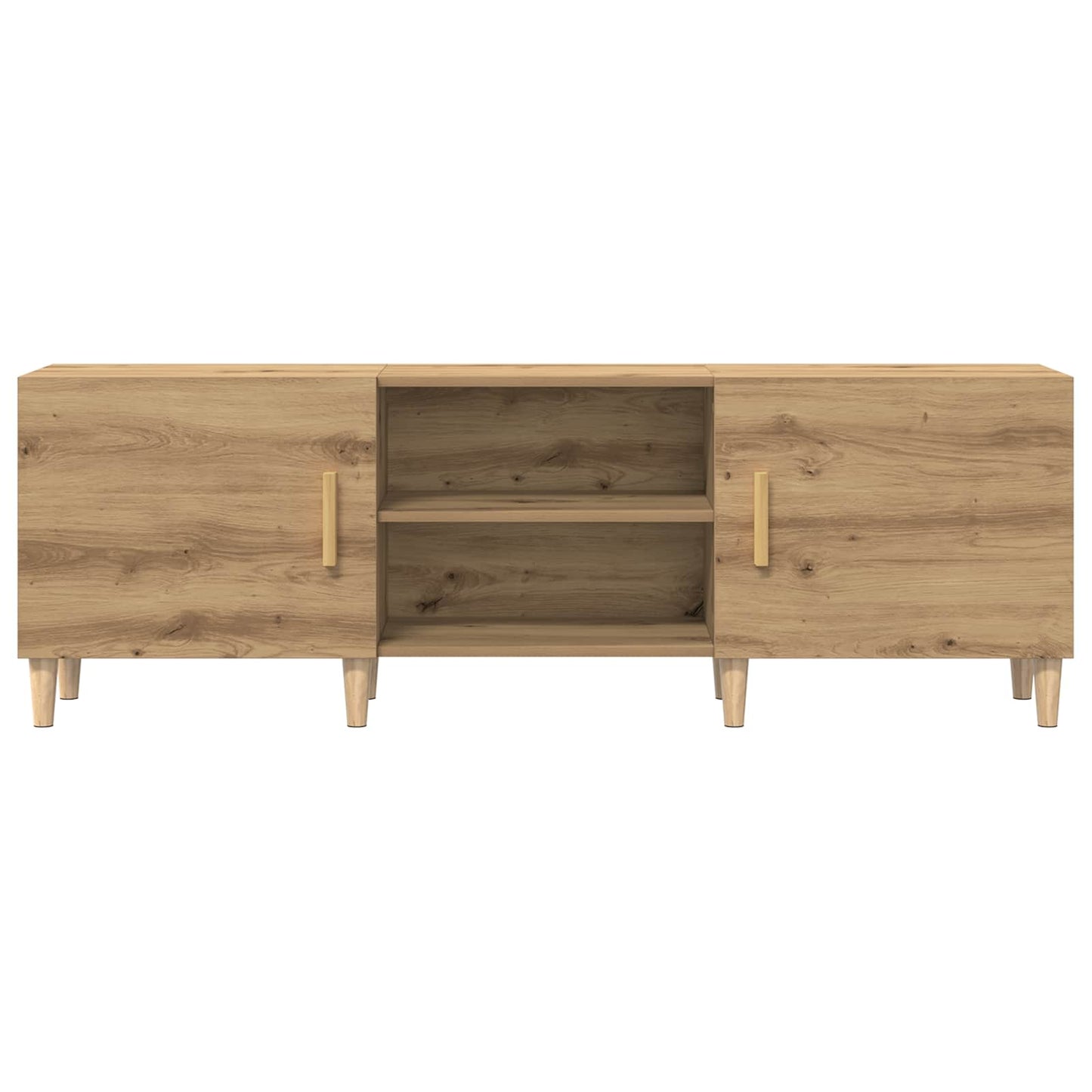 vidaXL TV Cabinet 150 x 30 x50 cm Artisan oak Engineered Wood