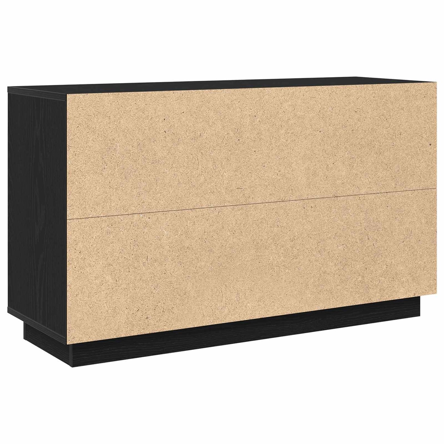 vidaXL Sideboard Black Oak 102 x 35 x 60 cm Engineered Wood