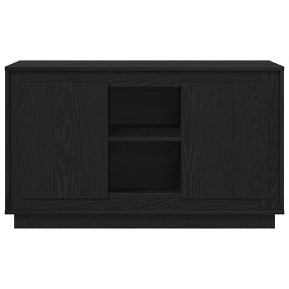 vidaXL Sideboard Black Oak 102 x 35 x 60 cm Engineered Wood