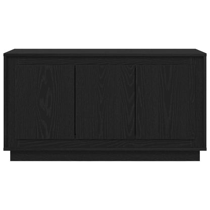 vidaXL Sideboard Black Oak 102 x 35 x 55 cm Engineered Wood