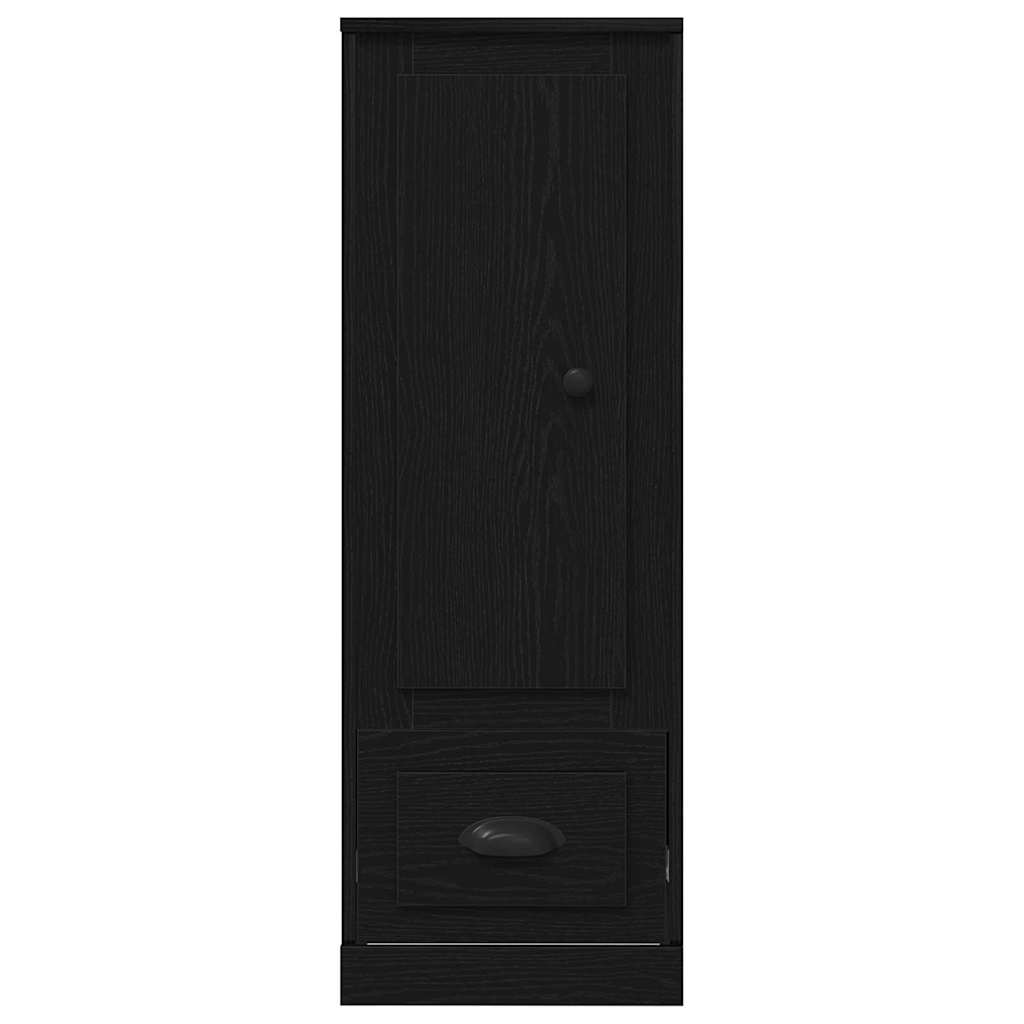 vidaXL Highboard Black Oak 36 x 35.5 x 103.5 cm Engineered Wood