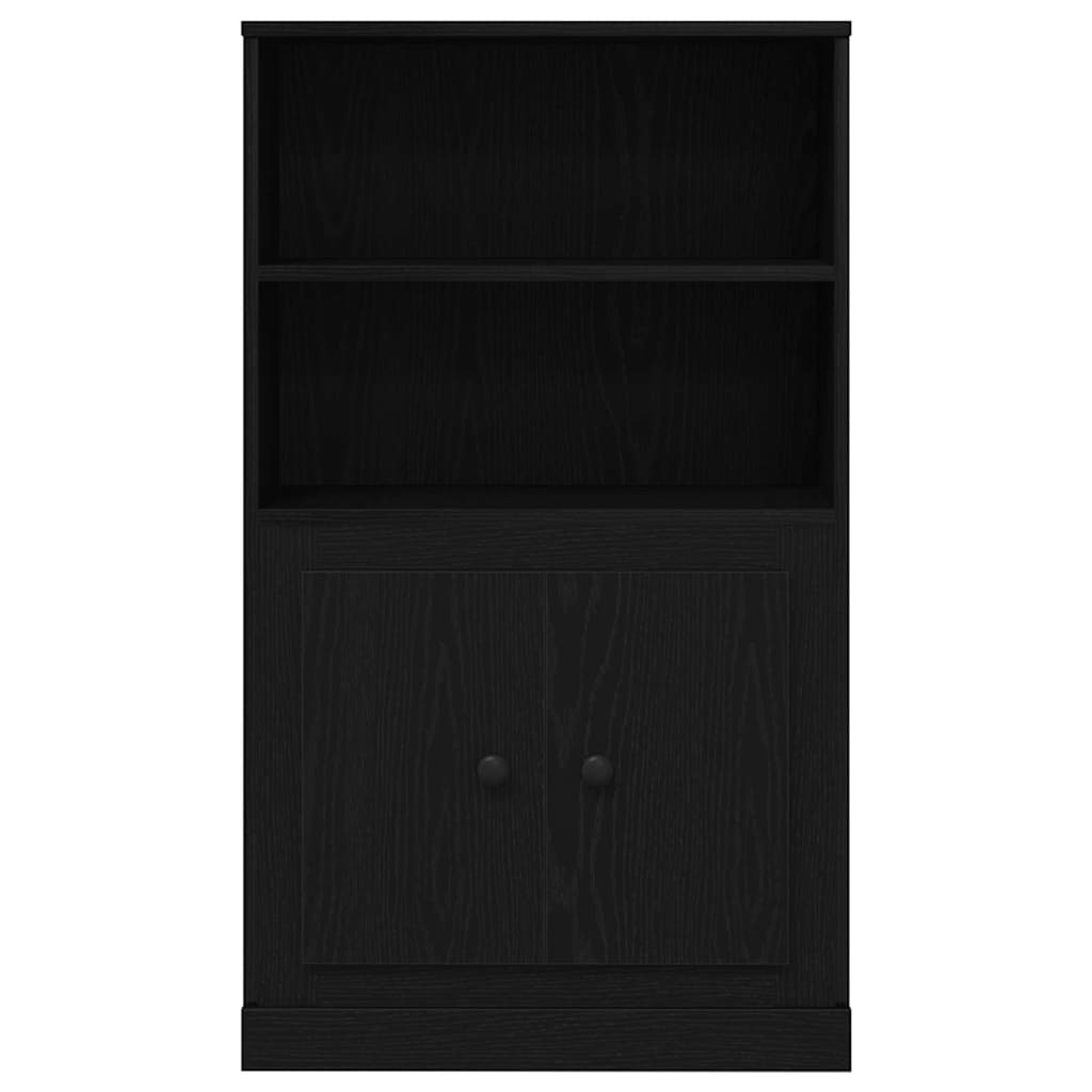 vidaXL Highboard Black Oak 60 x 35.5 x 103.5 cm Engineered wood