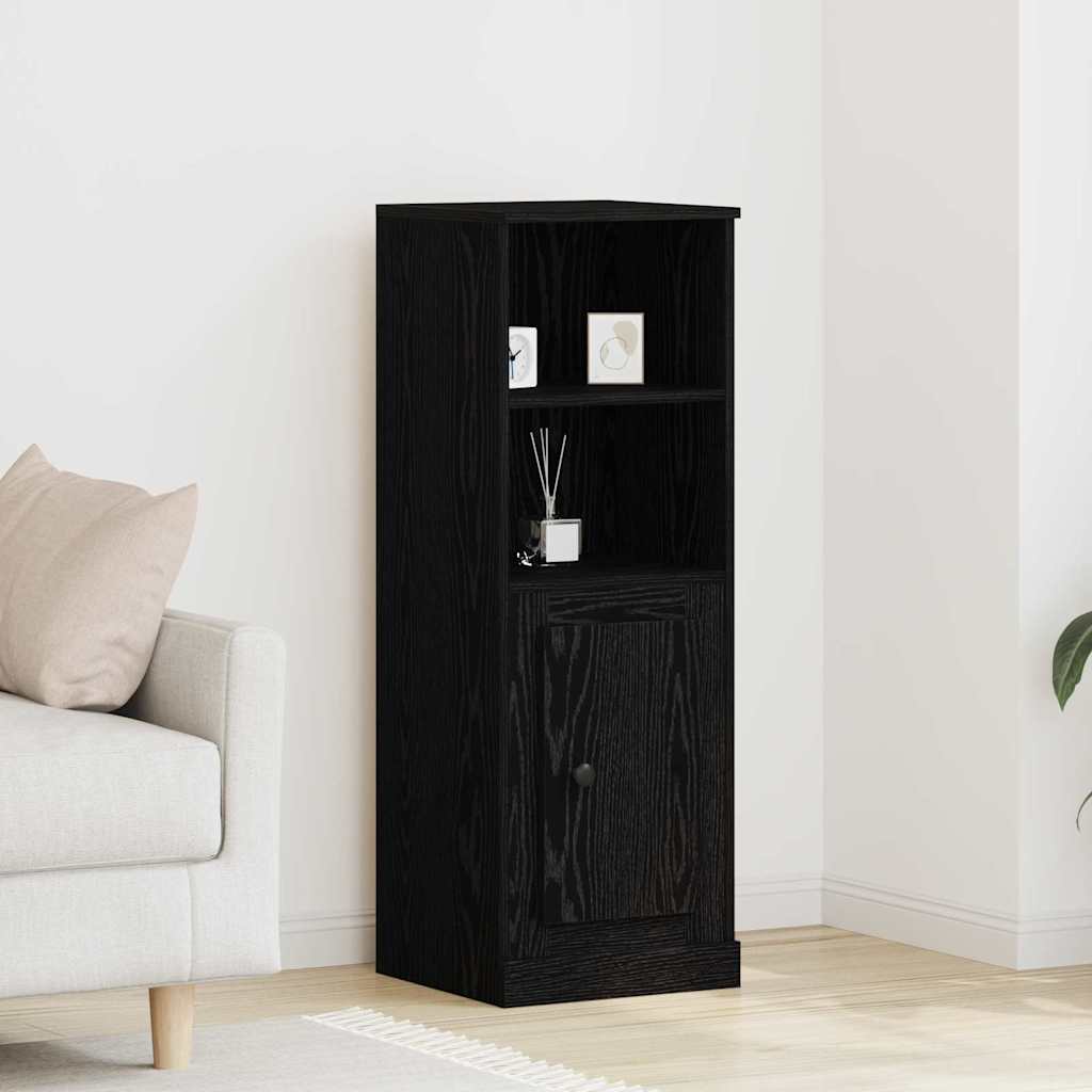 vidaXL Highboard Black Oak 36 x 35.5 x 103.5 cm Engineered Wood