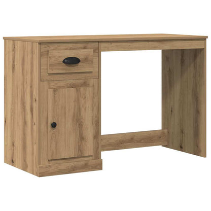 vidaXL Desk Artisan Oak 50 x 115 x 75 cm Engineered Wood
